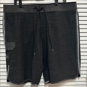 Billabong Dark Gray Board Shorts with Pocket Size 38